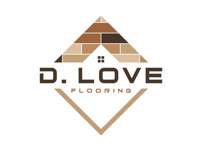 D. Love Flooring logo design by DiDdzin