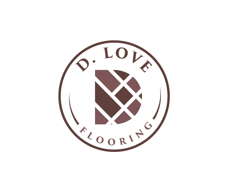 D. Love Flooring logo design by Erasedink