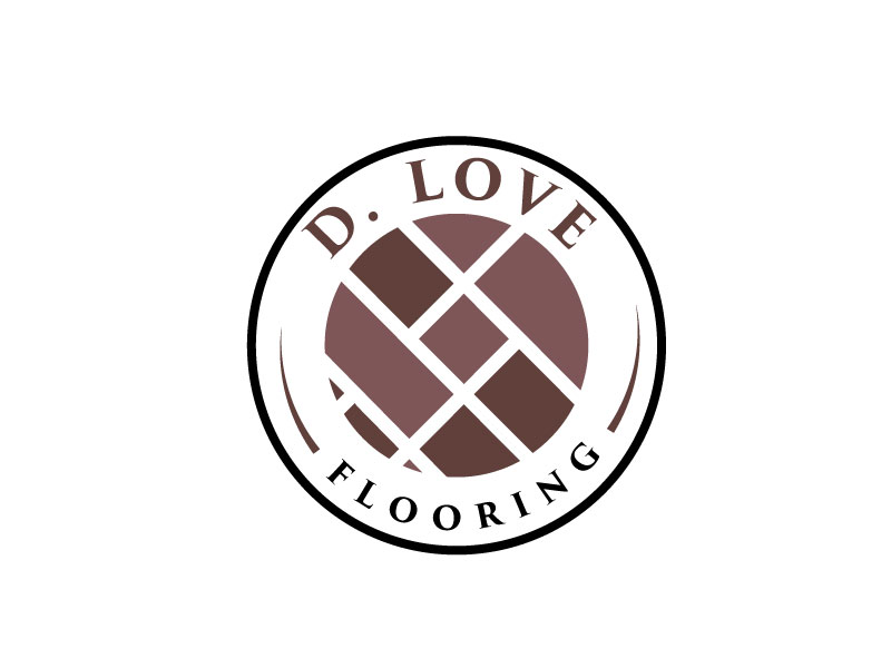 D. Love Flooring logo design by Erasedink