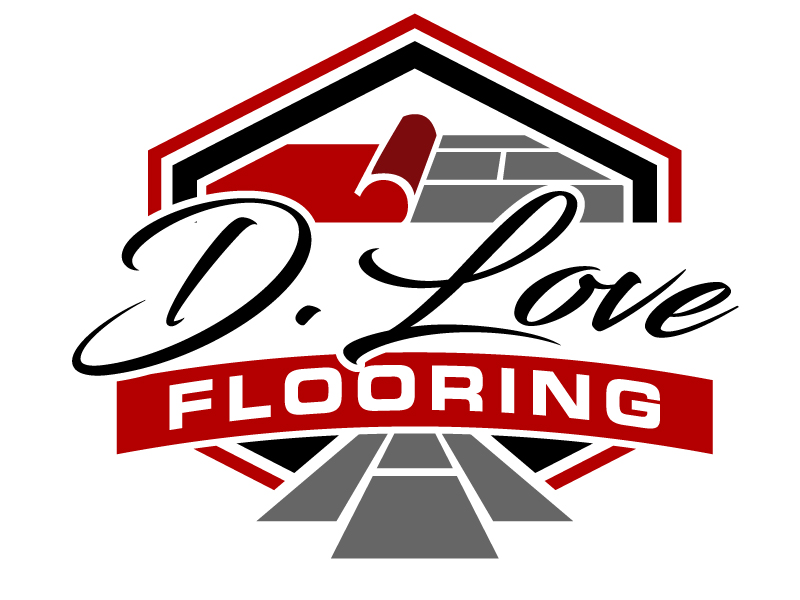 D. Love Flooring logo design by jaize