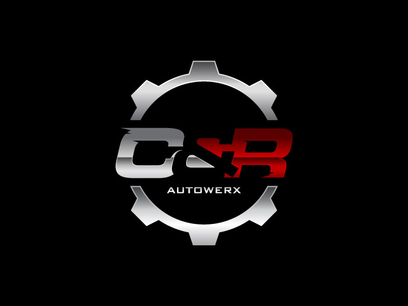C&R AutoWerx logo design by torresace