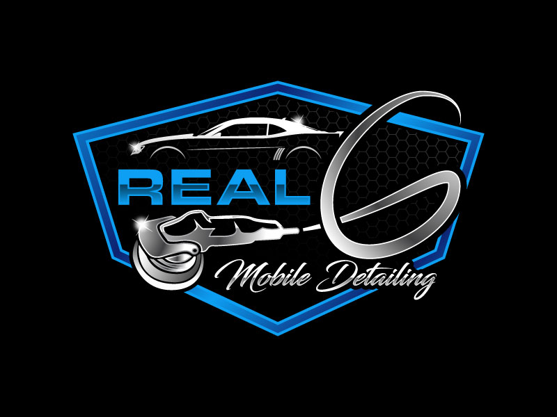 Real G Mobile Detailing logo design by bernard ferrer