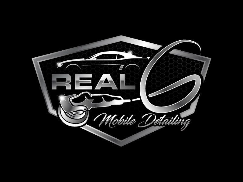 Real G Mobile Detailing logo design by bernard ferrer