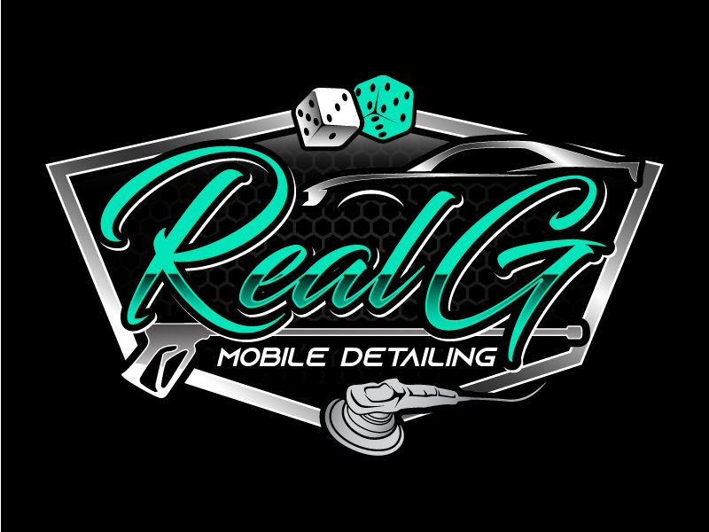Real G Mobile Detailing logo design by daywalker