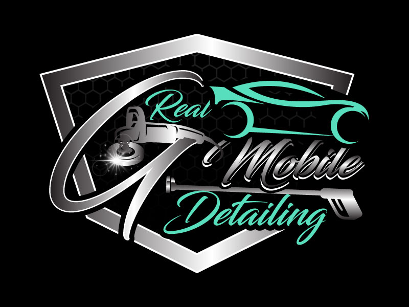 Real G Mobile Detailing logo design by aryamaity