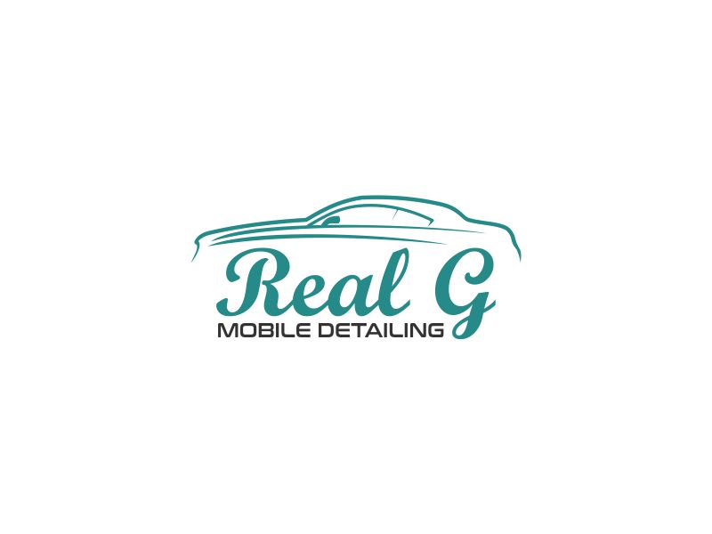 Real G Mobile Detailing logo design by Galfine