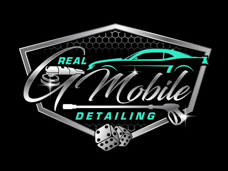 Real G Mobile Detailing logo design by DreamLogoDesign