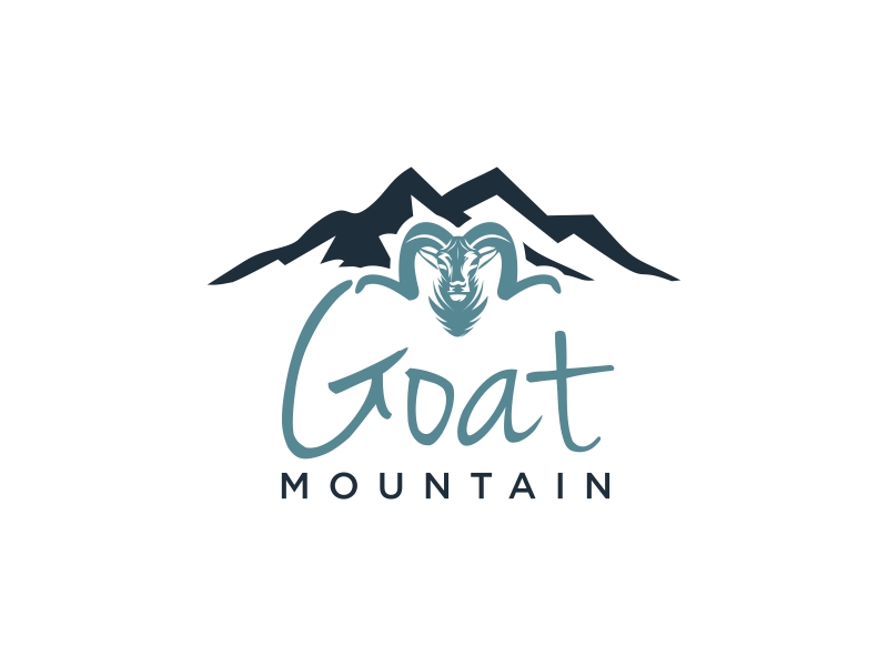 Goat Mountain logo design by GassPoll
