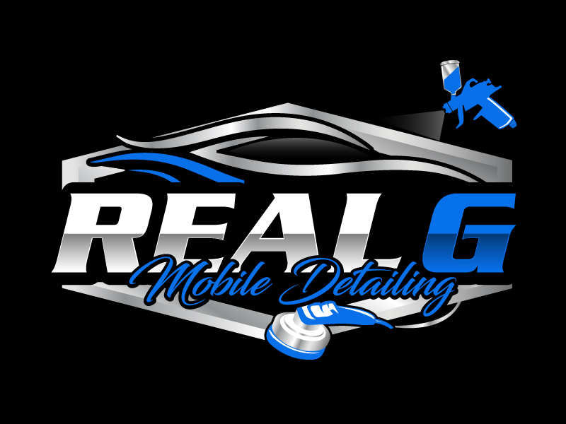 Real G Mobile Detailing logo design by ElonStark