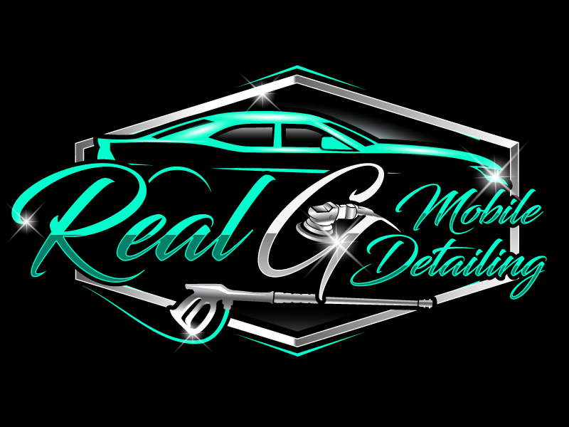 Real G Mobile Detailing logo design by LucidSketch