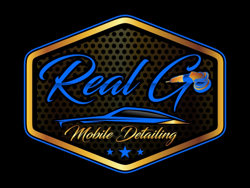 Real G Mobile Detailing logo design by qqdesigns