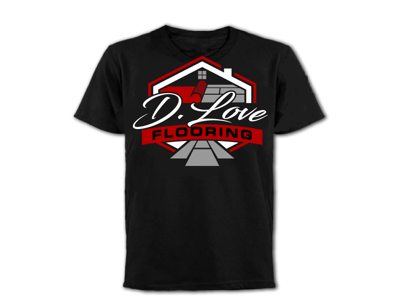 D. Love Flooring logo design by jaize
