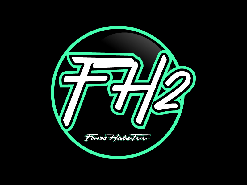 FH2 F.Fans H. Hate 2.✌?Or too logo design by Scrap Arts
