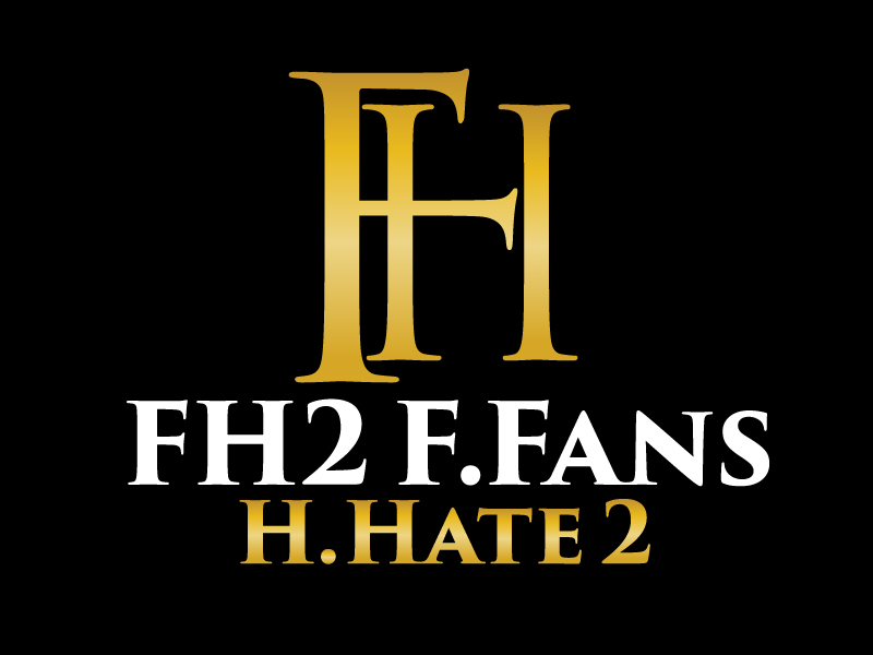 FH2 F.Fans H. Hate 2.✌?Or too logo design by ElonStark