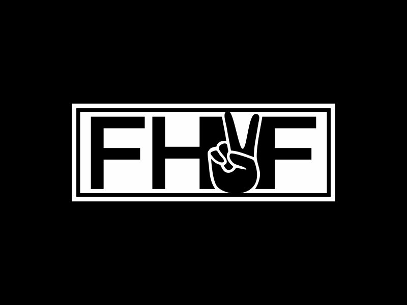 FH2 F.Fans H. Hate 2.✌?Or too logo design by hopee