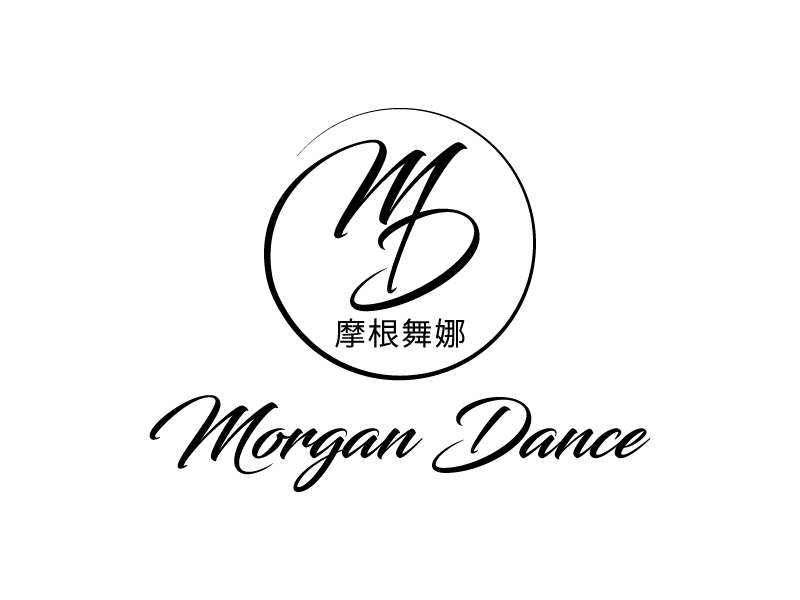 Morgan Dance logo design by sakarep
