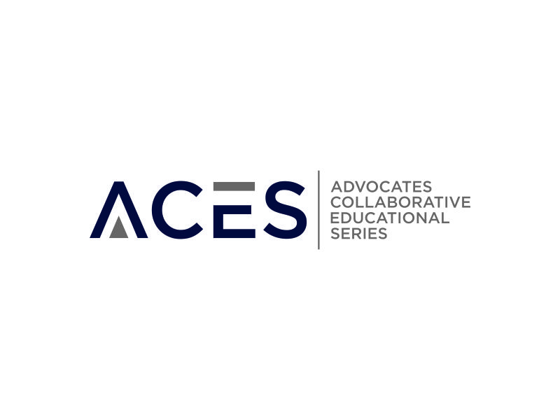 ACES (Advocates Collaborative Educational Series) logo design by puthreeone