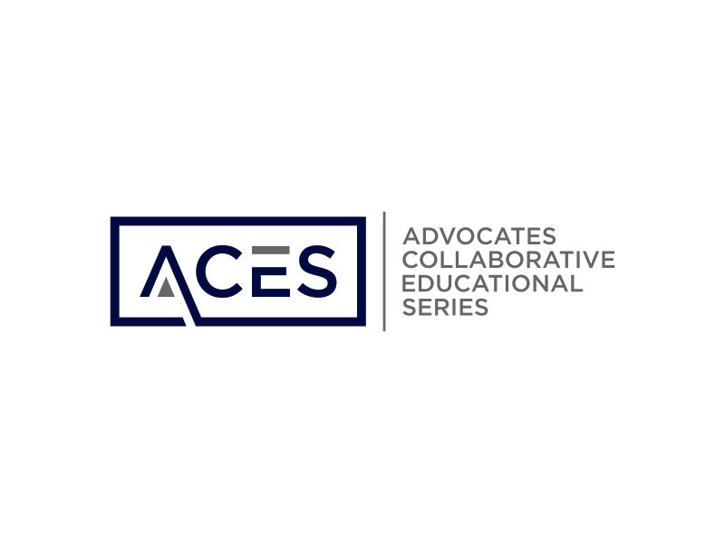 ACES (Advocates Collaborative Educational Series) logo design by puthreeone