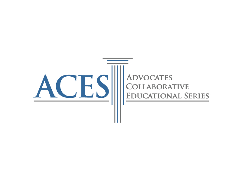 ACES (Advocates Collaborative Educational Series) logo design by Erasedink