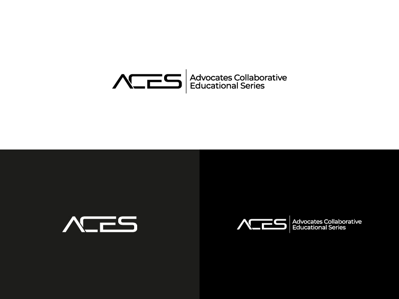 ACES (Advocates Collaborative Educational Series) logo design by Goutam Sarkar