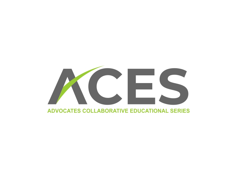 ACES (Advocates Collaborative Educational Series) logo design by lj.creative