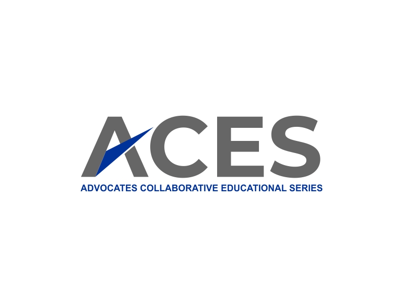 ACES (Advocates Collaborative Educational Series) logo design by lj.creative
