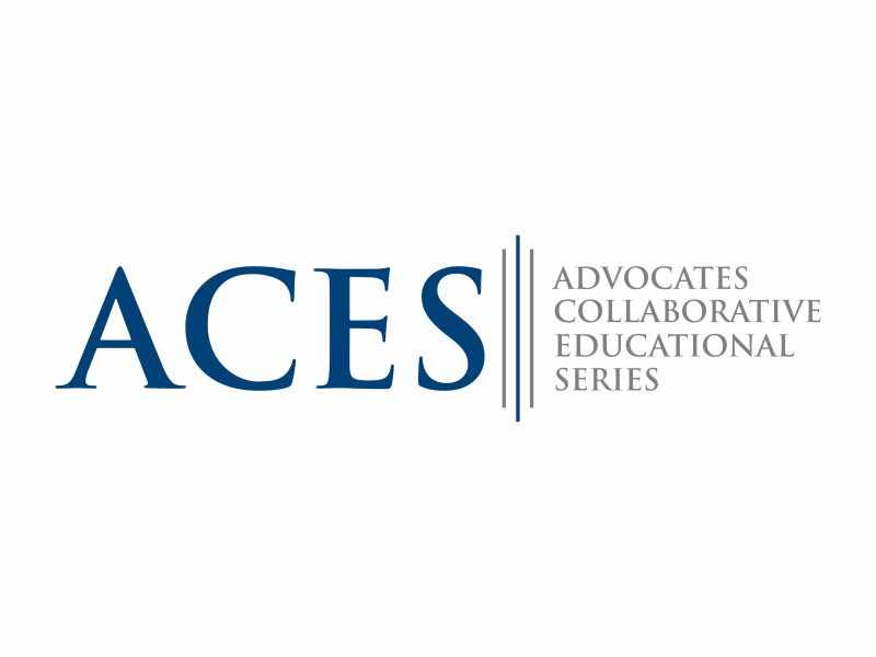 ACES (Advocates Collaborative Educational Series) logo design by Franky.