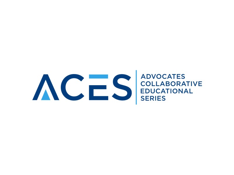 ACES (Advocates Collaborative Educational Series) logo design by alby