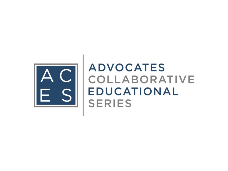 ACES (Advocates Collaborative Educational Series) logo design by Artomoro