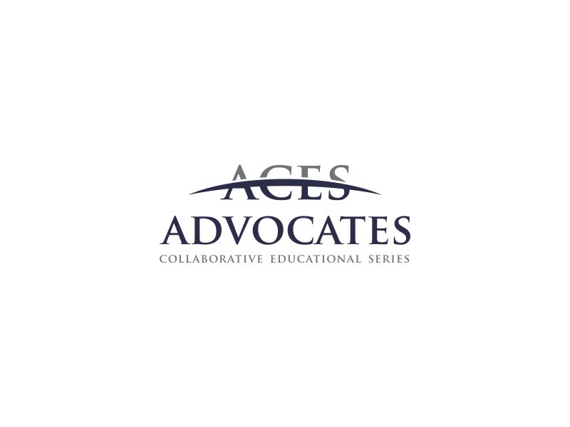 ACES (Advocates Collaborative Educational Series) logo design by oke2angconcept