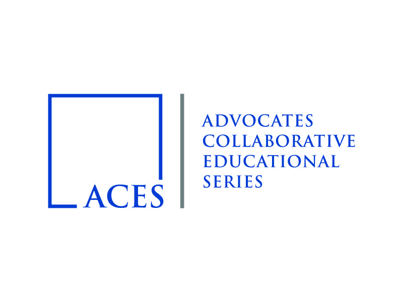 ACES (Advocates Collaborative Educational Series) logo design by christabel