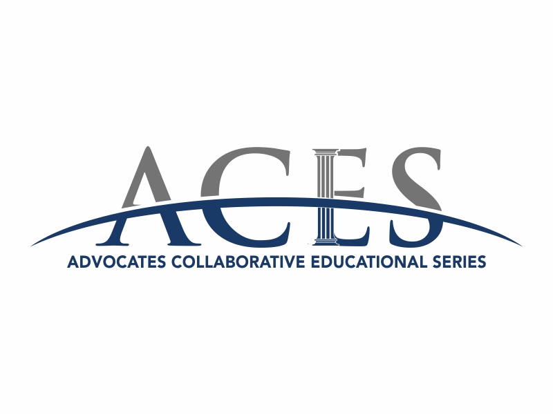 ACES (Advocates Collaborative Educational Series) logo design by bosbejo
