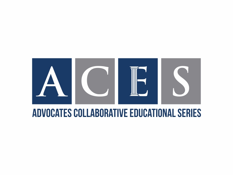 ACES (Advocates Collaborative Educational Series) logo design by bosbejo
