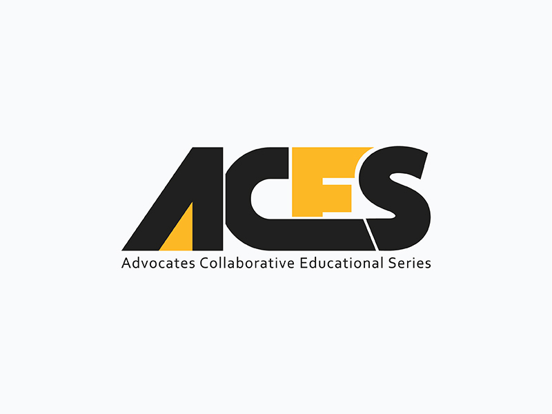 ACES (Advocates Collaborative Educational Series) logo design by Risza Setiawan
