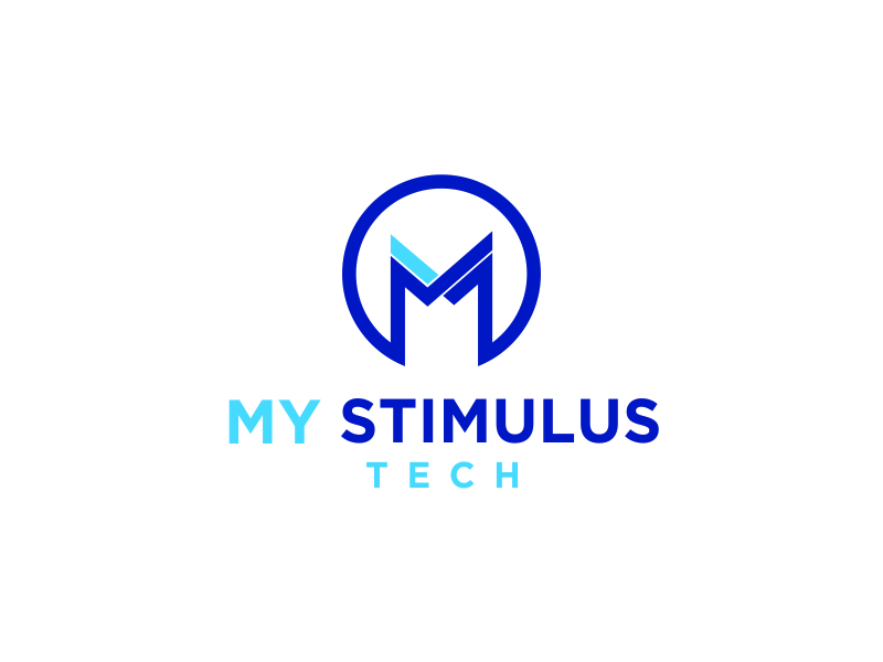 My Stimulus Tech logo design by santrie