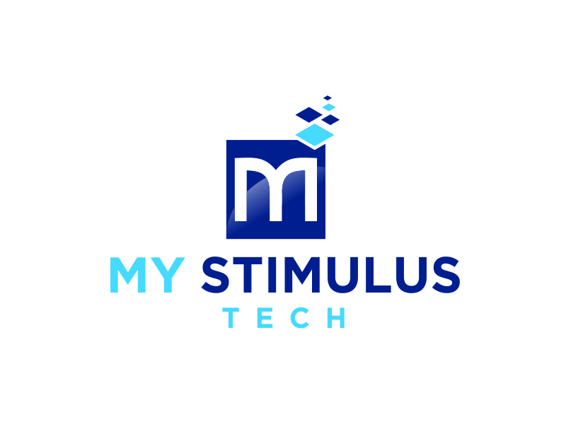 My Stimulus Tech logo design by santrie