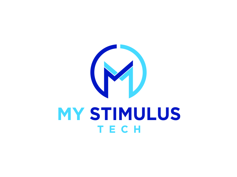 My Stimulus Tech logo design by santrie