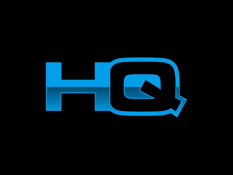 HQ logo design by zeta