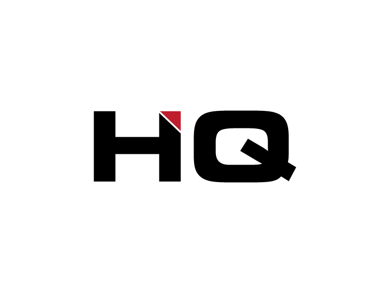 HQ logo design by yondi