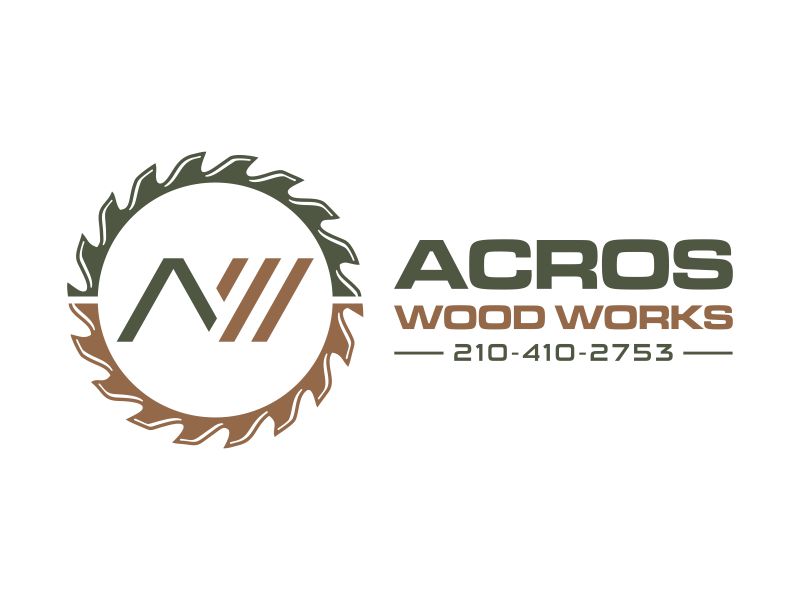 Arcos Wood Works  210-410-2753 logo design by Gopil