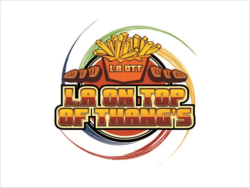 ON TOP OF THANG's   O.T.T.Os          or maybe          L.A ON TOP OF THANG's logo design by Nurramdhani