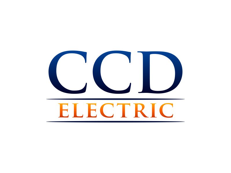 CCD Electric logo design by Lavina