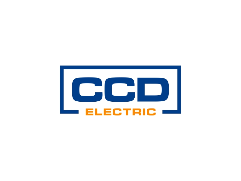 CCD Electric logo design by GassPoll