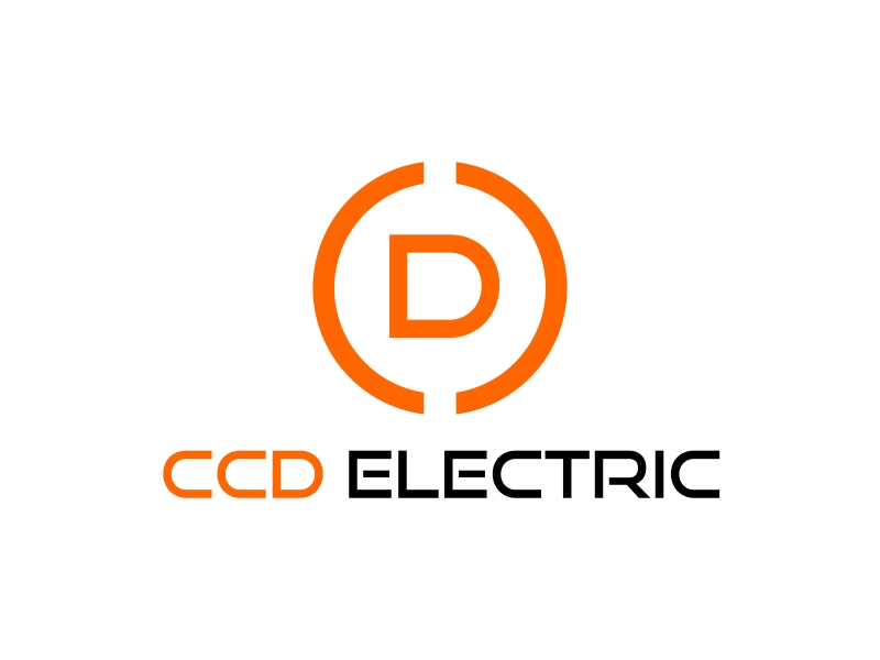 CCD Electric logo design by GassPoll