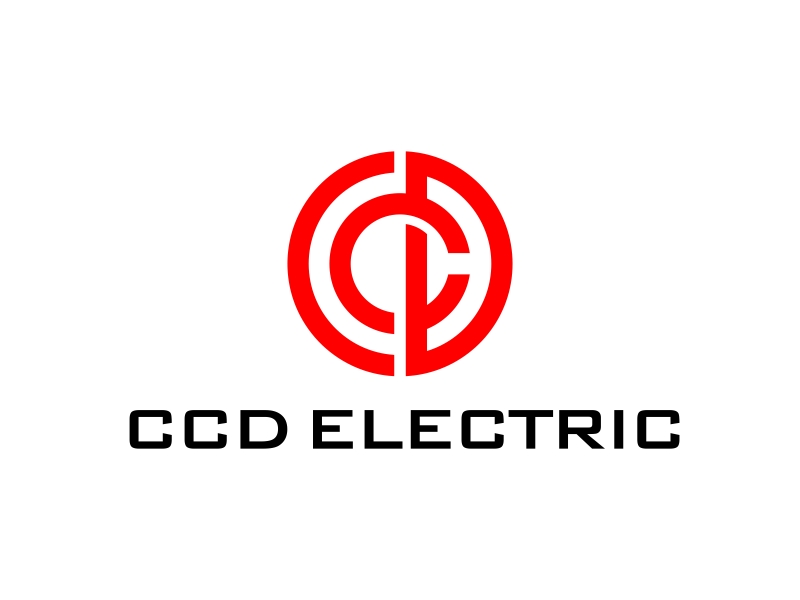 CCD Electric logo design by GassPoll