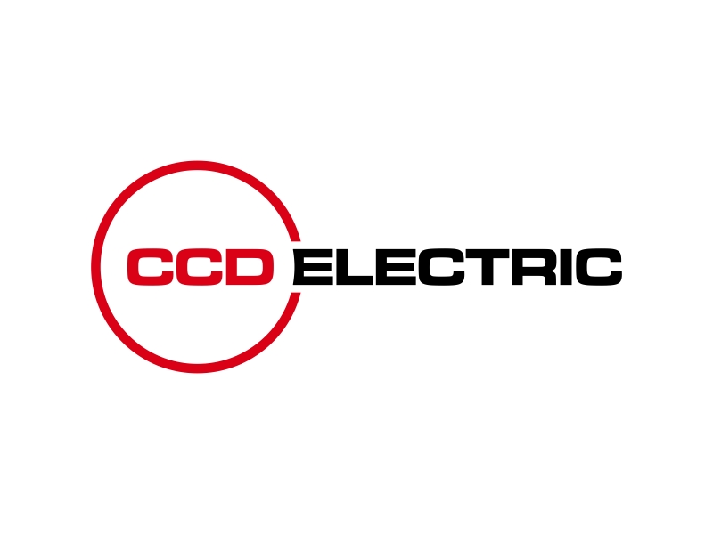 CCD Electric logo design by GassPoll