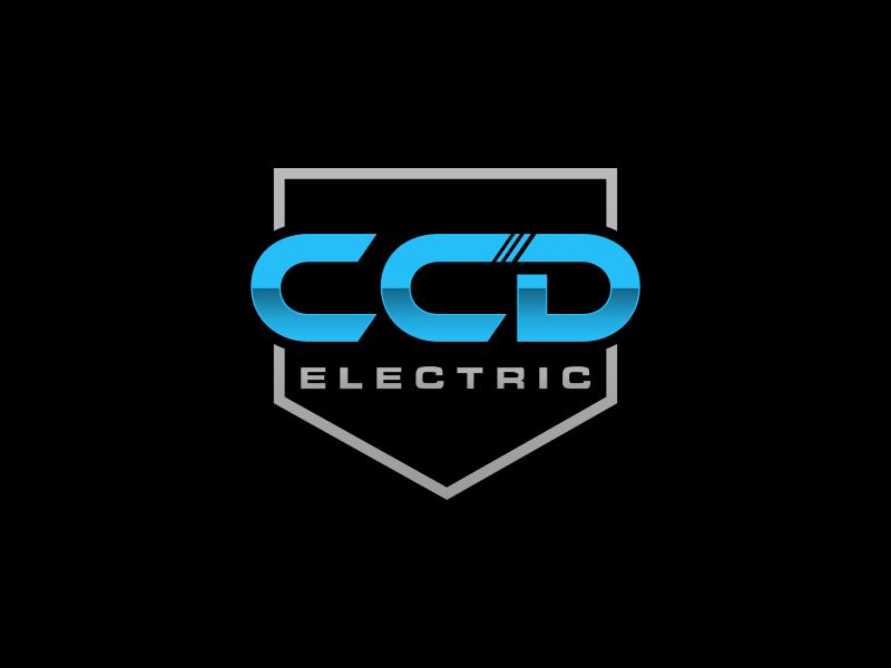 CCD Electric logo design by zegeningen