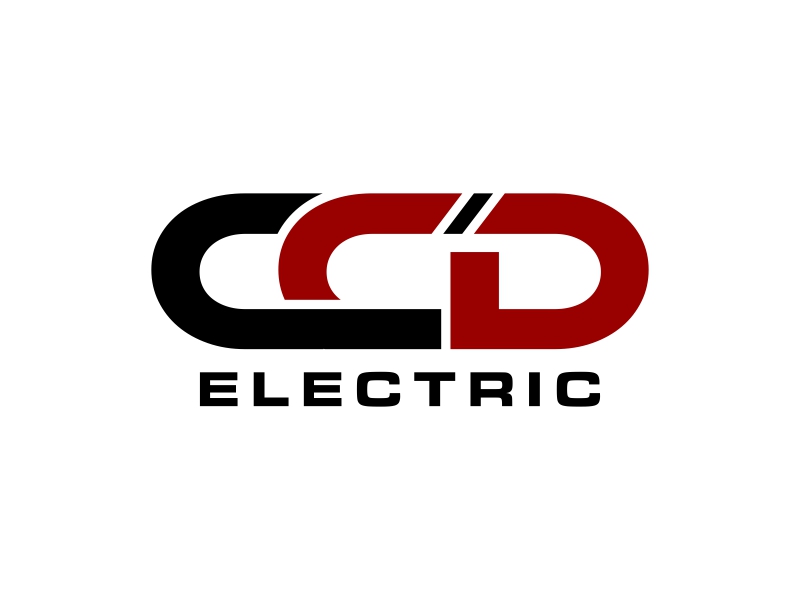 CCD Electric logo design by p0peye