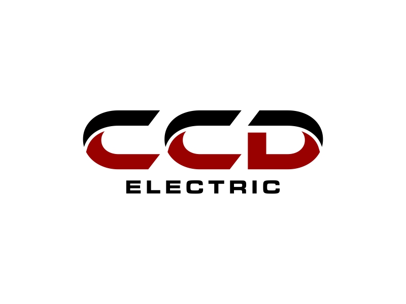 CCD Electric logo design by p0peye