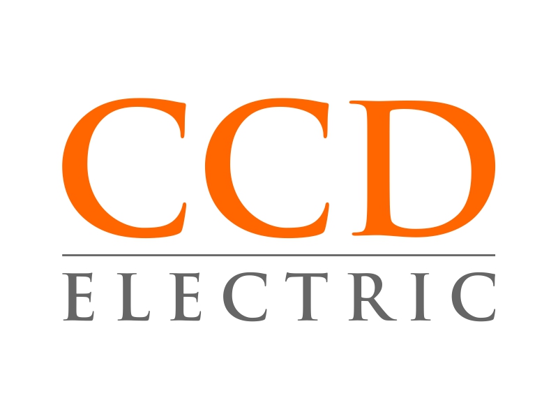 CCD Electric logo design by barley